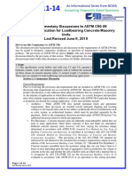 FAQ 11-14 - ASTM C90 Commentary