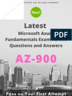 Latest Microsoft Azure Fundamentals Exam AZ-900 Questions and Answers