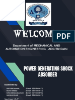 Welcome: Department of MECHANICAL AND Automation Engineering, Adgitm Delhi