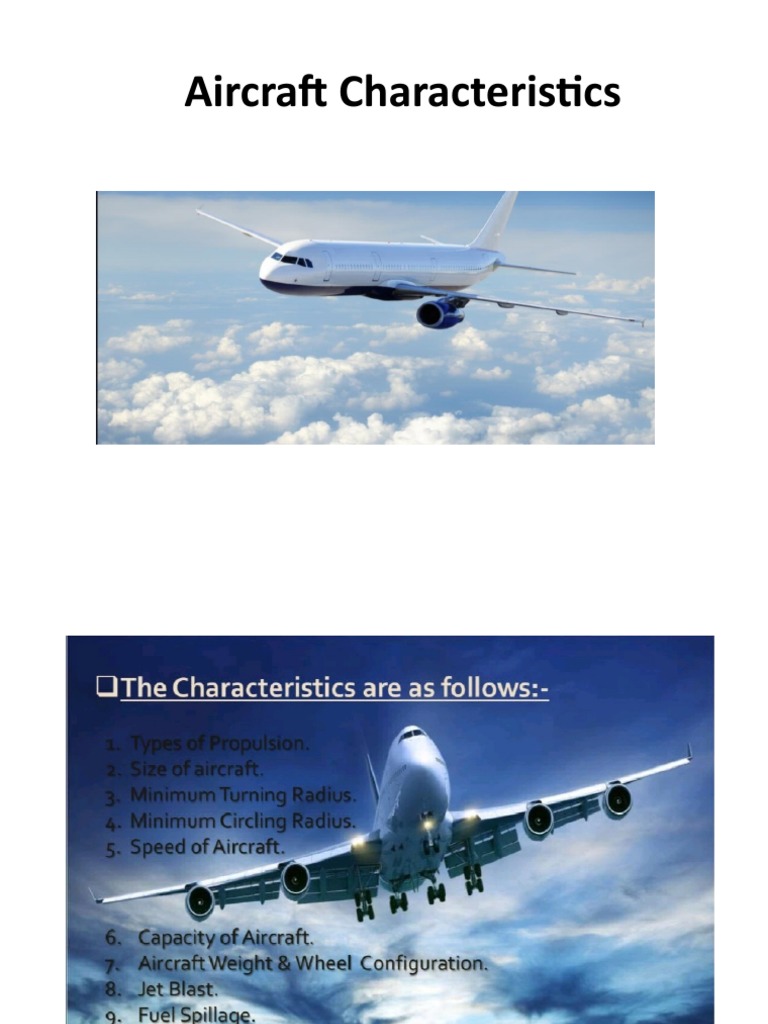 Aircraft Characteristics PDF