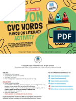 English Created Resources Crayon CVC Words