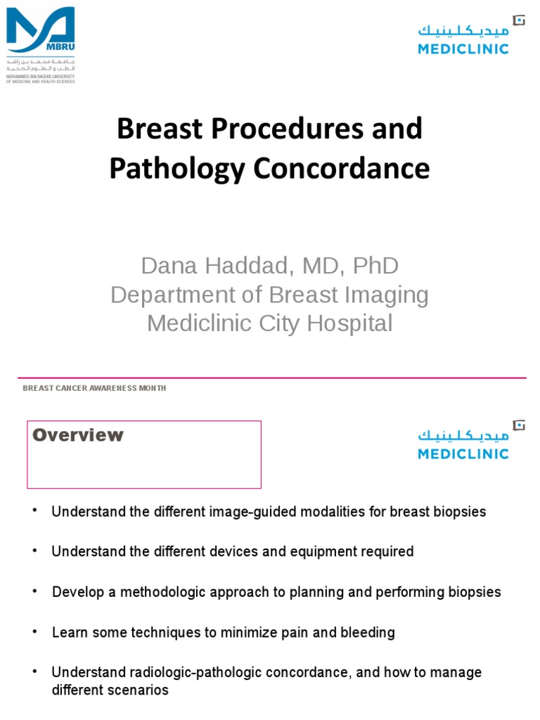 Breast Biopsy Techniques and Concordance | PDF | Biopsy | Mammography