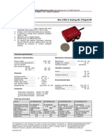 BC-ANA DIG-000 Box CAN, 8 Analog-IN, 2 Digital-IN: Features