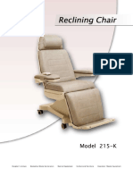 Reclining Chair: Model 215-K