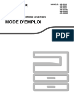 Mode D'Emploi: Système Multifonctions Numérique