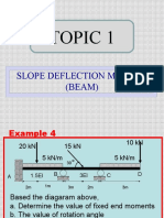 Samabungan Topic 1 (Slope Deflection Method)