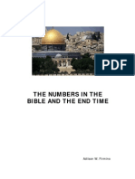 The Numbers in the Bible and the End Time