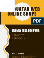 Pembuatan Web Online Shopesafnasevipranitiheru
