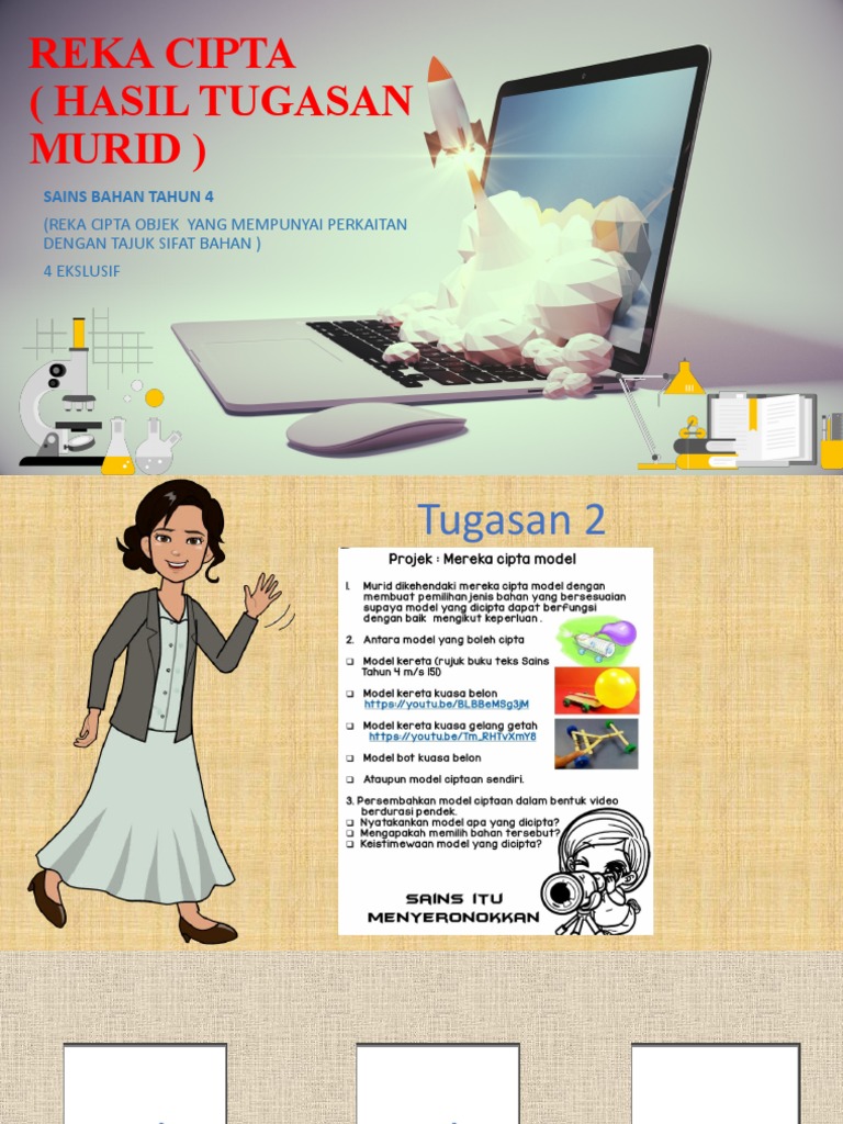 REKA CIPTA Tahun 4 Sifat Bahan | PDF