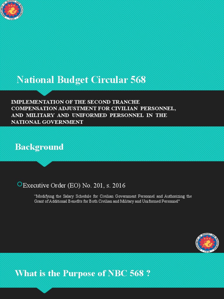 NBC 568: 2017 Salary Adjustment Guidelines | PDF | Retirement | Salary