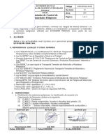 ESO-ER-GLO-04-02 Estándar de Control de Materiales Peligrosos