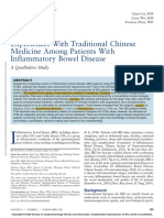 Cai2020-Experiences With Traditional Chinese Medicine Among Patients With Inflammatory Bowel Disease