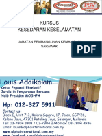 Kursus Kesedaran Keselamatan: Jabatan Pembangunan Kemahiran Sarawak