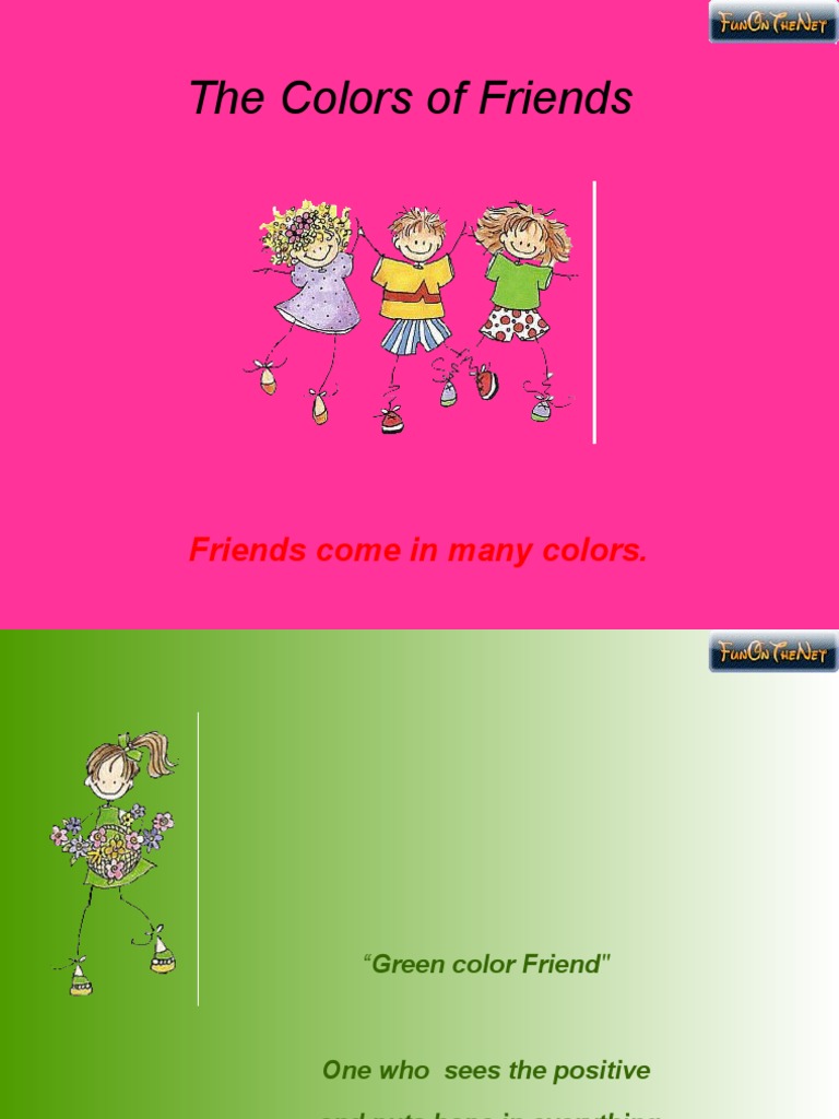 Colors of Friendship Explained | PDF