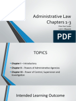 Administrative Law Report