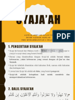 Materi Aqidah Akhlak XI Syaja'ah