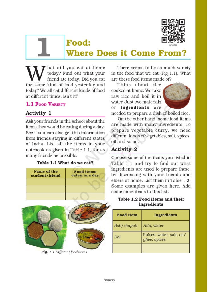 Food Sources and Varieties Explained | PDF | Filtration | Solution