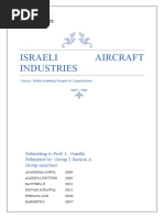 Israeli Aircraft Industries: PGDM 2020-2022