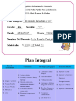 Plan Integral Rosalia