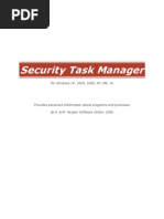 Security Task Manager: For Windows XP, 2003, 2000, NT, ME, 9x