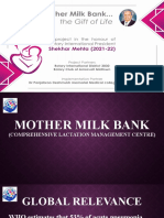 Human Milk Bank Shekhar Mehta Presentation