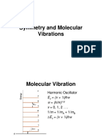 Symmetry and Molecular Vibrations