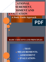 Educational Measurement, Assessment and Evaluation Educational Measurement, Assessment and Evaluation