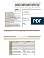 Agriculture Test Series Programme