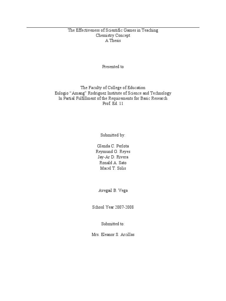 Thesis submitted in partial fulfillment of the requirements - webcsulb