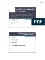 Civil Engineering Drawing & Graphics CH (1+2) : General Nature of Drawing Component - Basics