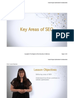 Search Engine Optimization Fundamentals: Lesson 1.2: Key Areas of SEO