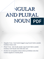 SINGULAR AND PLURAL NOUNS