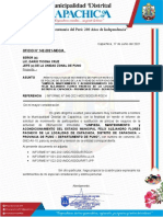Oficio N°142-2021-Alcaldia Infra Sustitucion de Polizas