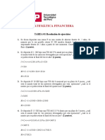 TAREA 01 Resolución de Ejercicios MATEMATICA FINANCIERA