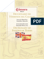 Diccionario de Calzado Espanol Ingles