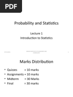 Lecture 1 2 Slides Introduction To Statistics