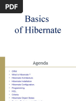 Basics of Hibernate