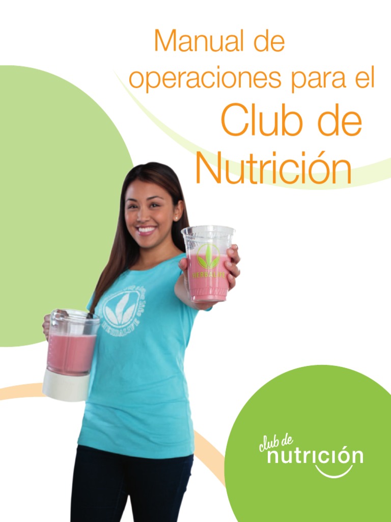 NutriClub OpManual Ussp | PDF | Póster | Nutrición