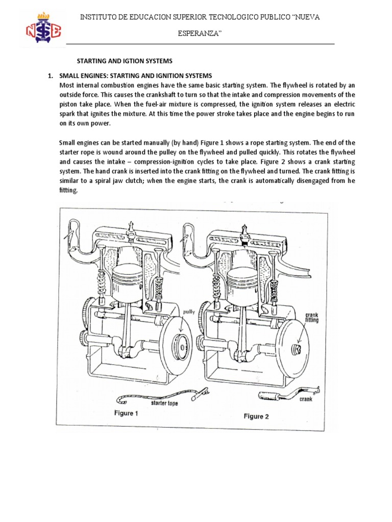 Starting and Igtion Systems 1. Small Engines: Starting and Ignition ...