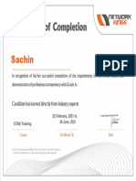 CCNA Training for Sachin Feb to June 2021