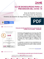 Presentación Protocolo de Bioseguridad DANE 2021