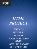 Class 10 Computer Project | PDF | Html | Manufactured Goods