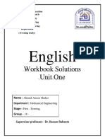 Workbook Solutions Unit 1