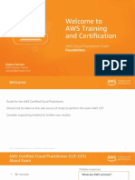 Welcome To AWS Training and Certificatio