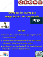 5.những Sai Lầm Thường Gặp Trong Hồi Sinh Tim Phổi 2018 TS HUY