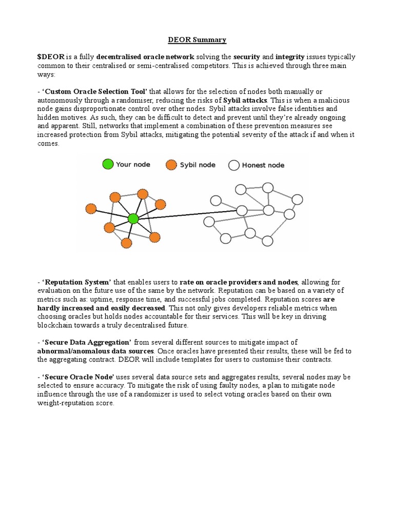 DEOR Summary 1 | PDF