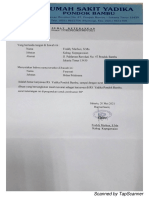 Surat Keterangan Dari HRD