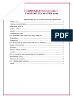 HS8151 Communicative English MCQ