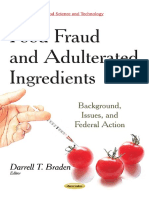 Food Fraud and Adulteraion 