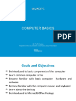 Computer Basics: by Pa Ali Nyang